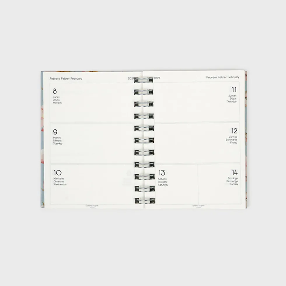 Agenda académica A6 2026-27 - Blue Magnolia