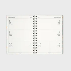 Agenda académica A5 2026-27 - Blue Magnolia