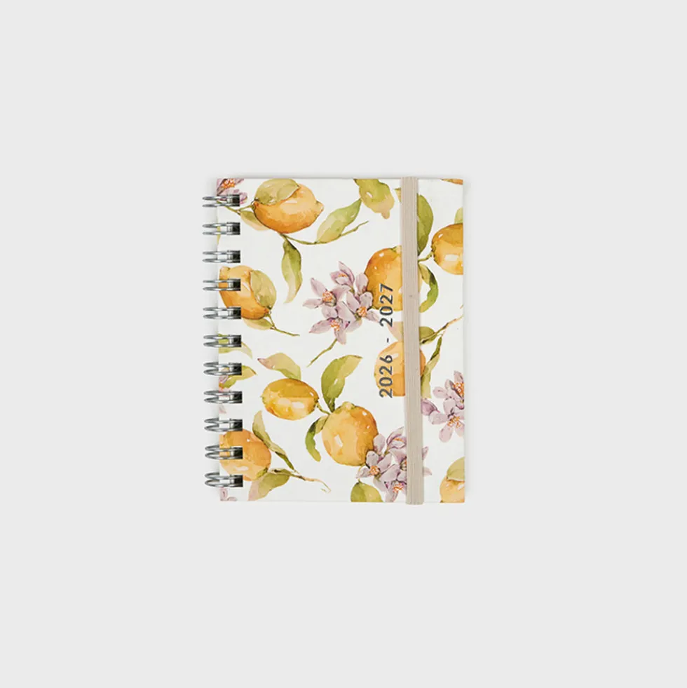 Agenda académica A6 2026-27 - Lemon Blossom