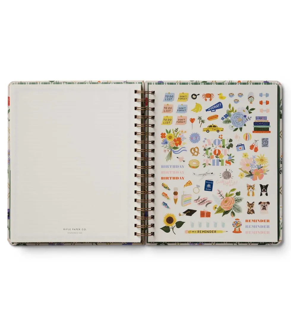 Agenda Académica 2026-2027 17 meses - Garden Study - Rifle Paper Co