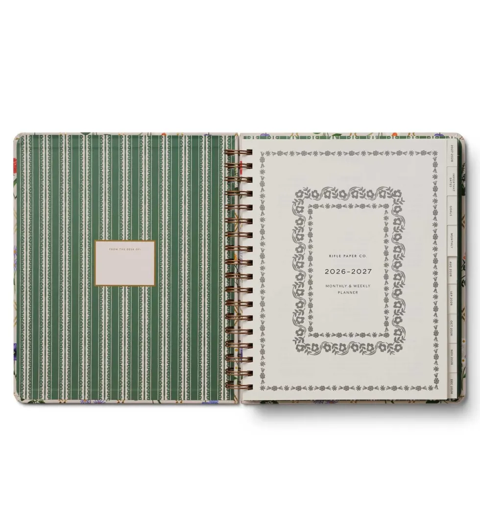 Agenda Académica 2026-2027 17 meses - Garden Study - Rifle Paper Co