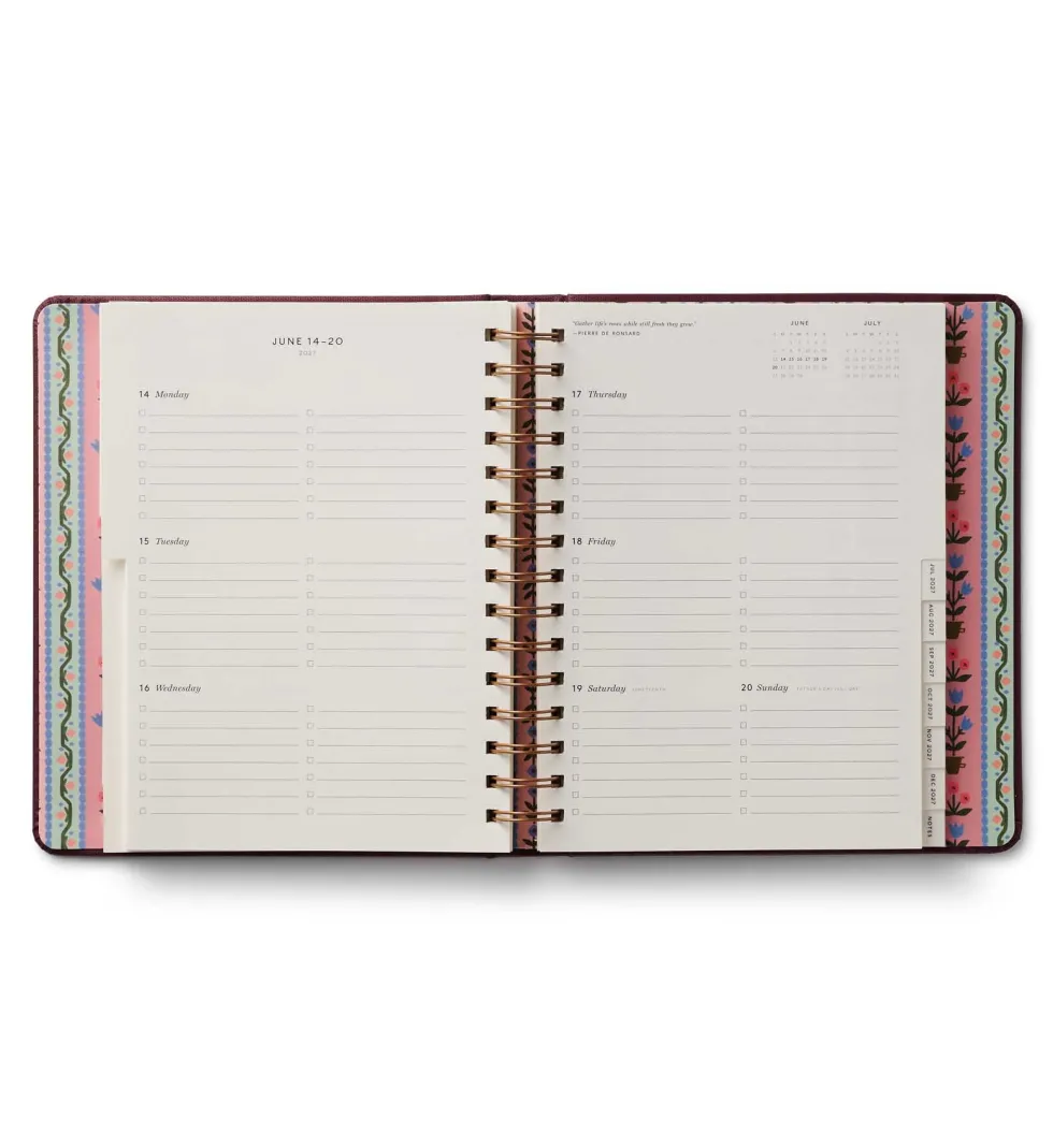 Agenda Académica 2026-2027 17 meses - Ladies Night Book Club - Rifle Paper Co