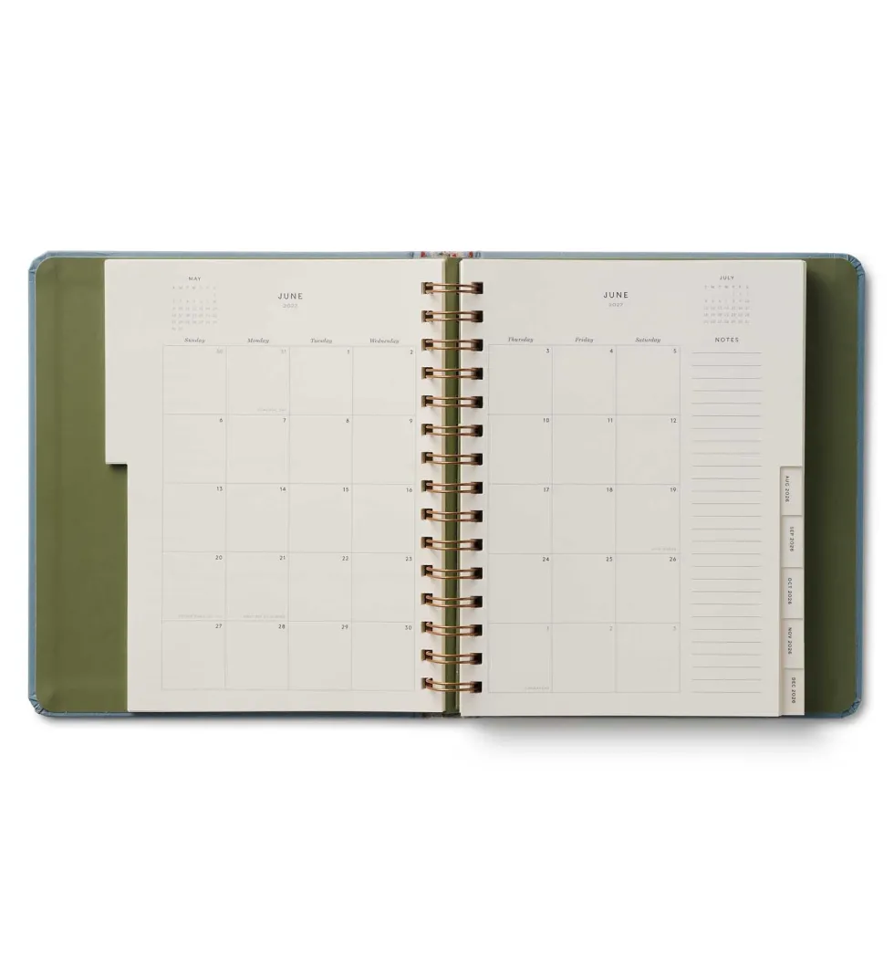 Agenda Académica 2026-2027 17 meses - Paisley - Rifle Paper Co