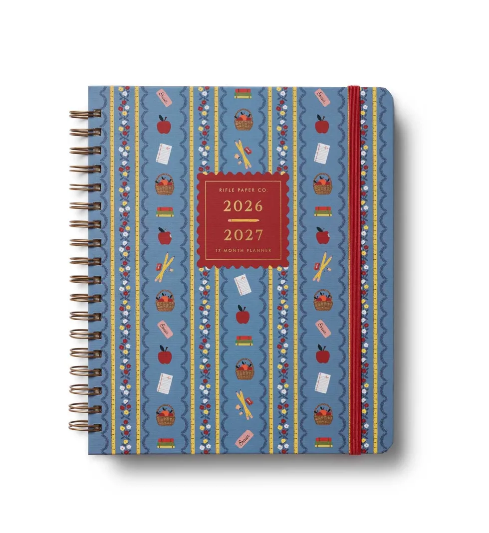 Agenda Académica 2026-2027 17 meses - Schoolhouse - Rifle Paper Co