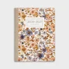 Agenda Mensual 2026-27 Castellano - 16 meses - Pressed Flowers Light