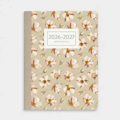 Agenda Mensual 2026-27 Català - 16 mesos - Soft Magnolia