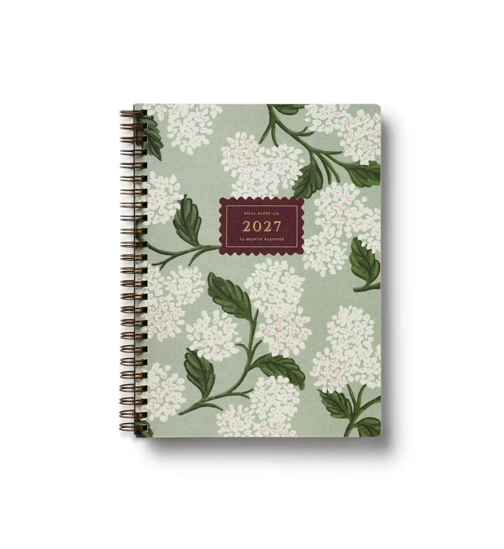 Agenda 2027 12 meses - Sage Hydrangea - Rifle Paper Co