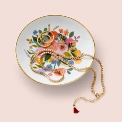 Bandejita anillero porcelana Garden Party Bouquet - Rifle Paper Co.