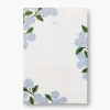 Bloc de notas grande Hydrangea de Rifle Paper Co.