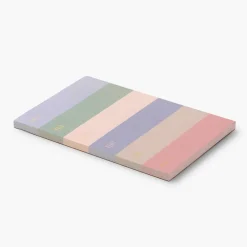 Bloc de notas grande Muted Weekly Color Block de Rifle Paper Co.