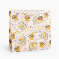 Bolsa de papel regalo Birthday Cake