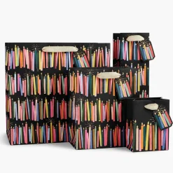 Bolsa de papel regalo Velas