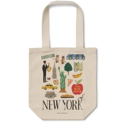 Bolsa de tela (tote bag) - New York - Rifle Paper
