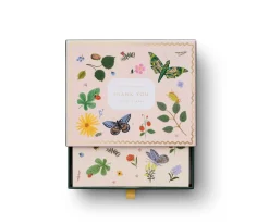 Caja con 8 tarjetas postales de Agradecimiento - Curio- Rifle Paper Co