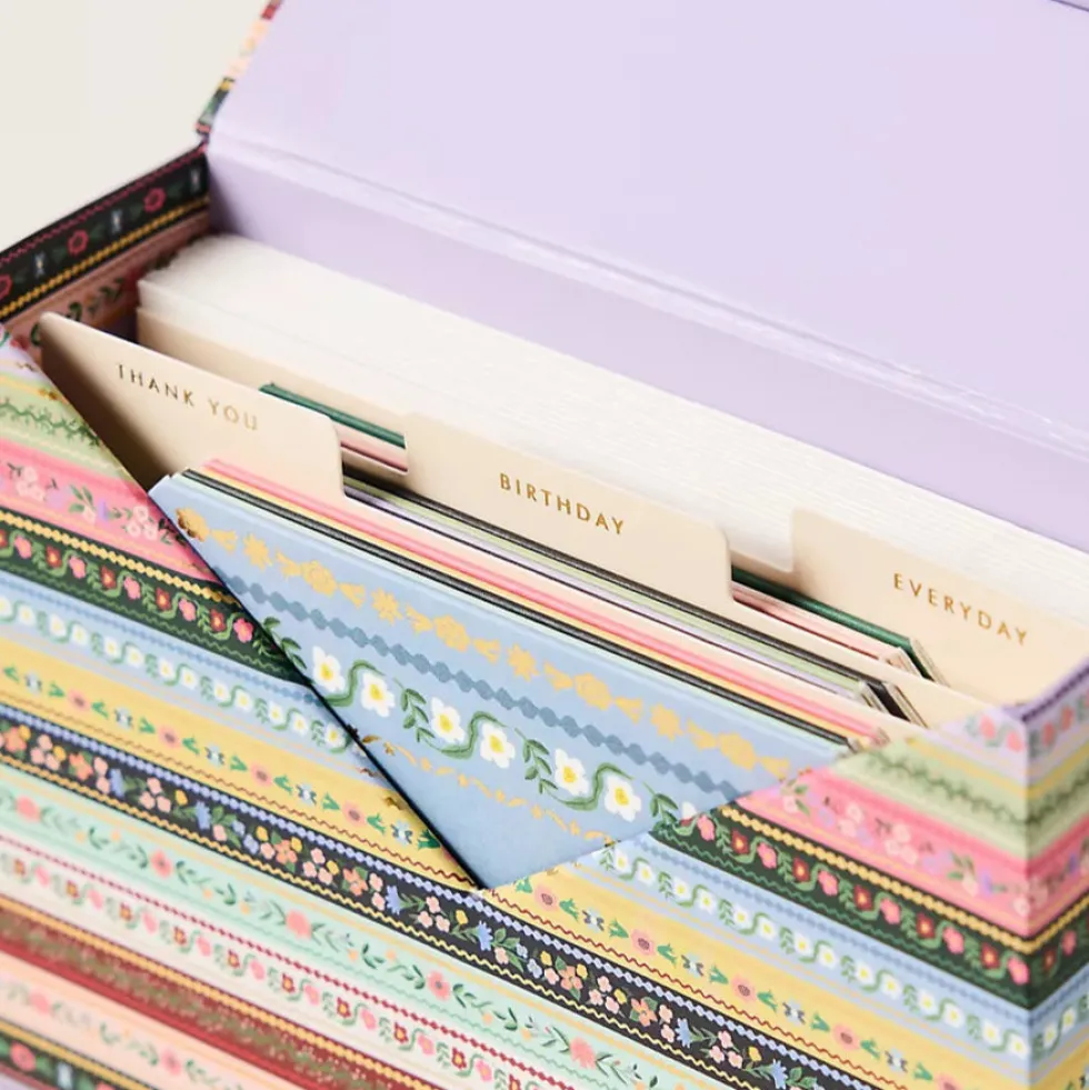 Caja con 15 tarjetas postales - Gemma - Rifle Paper