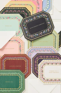 Caja con 15 tarjetas postales - Gemma - Rifle Paper