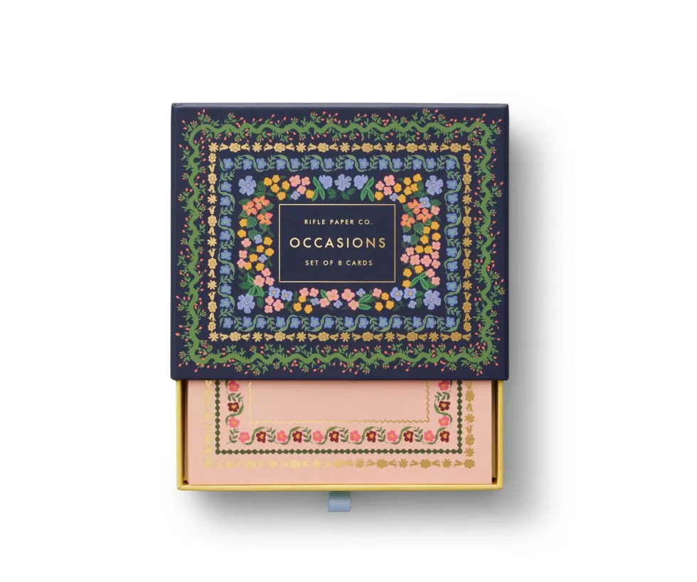 Caja con 8 tarjetas postales - Wildwood - Rifle Paper Co