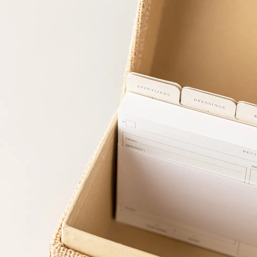 Caja de Recetas · Recetario