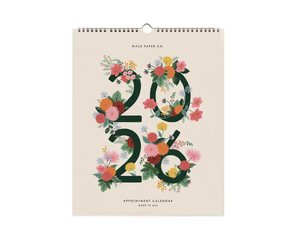 Calendario de pared 2026 - Dahlia - Rifle Paper