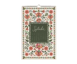 Calendario de pared 2026 - Flora - Rifle Paper