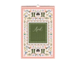 Calendario de pared 2026 - Flora - Rifle Paper