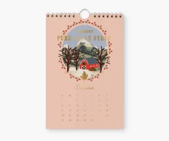 Calendario de pared 2026 - Granja - Rifle Paper