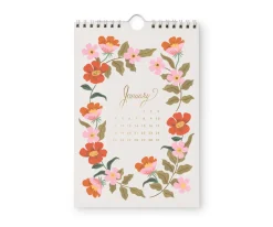 Calendario de pared 2026 - Strawberry Fields - Rifle Paper