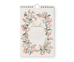 Calendario de pared 2026 - Strawberry Fields - Rifle Paper
