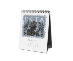 Calendario de sobremesa 2026 Cheese - Rifle Paper