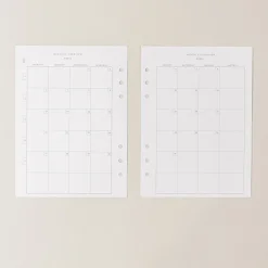 Calendario 2026-27 · Recambio agenda anillas