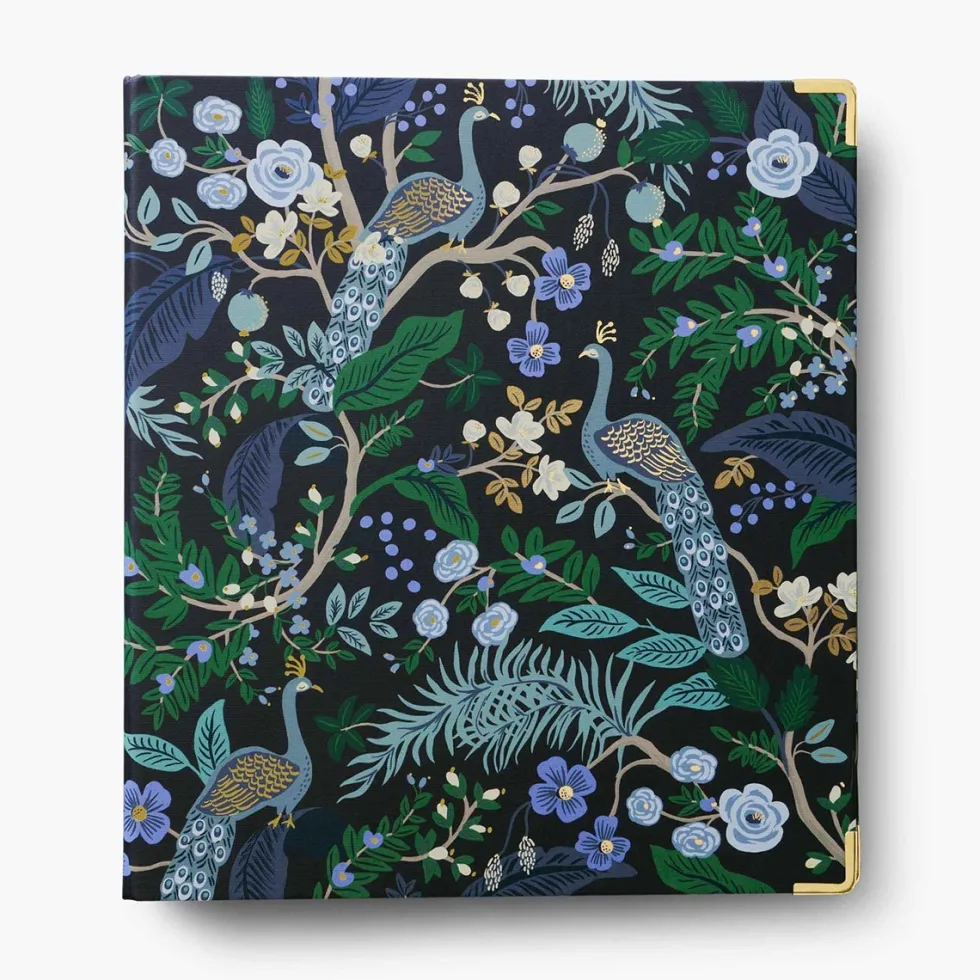Carpesano de 3 anillas Peacock - Rifle Paper Co