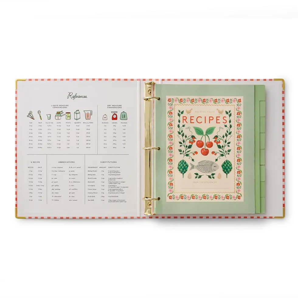 Carpeta anillas Recetario Cherry Farm - Rifle Paper Co.