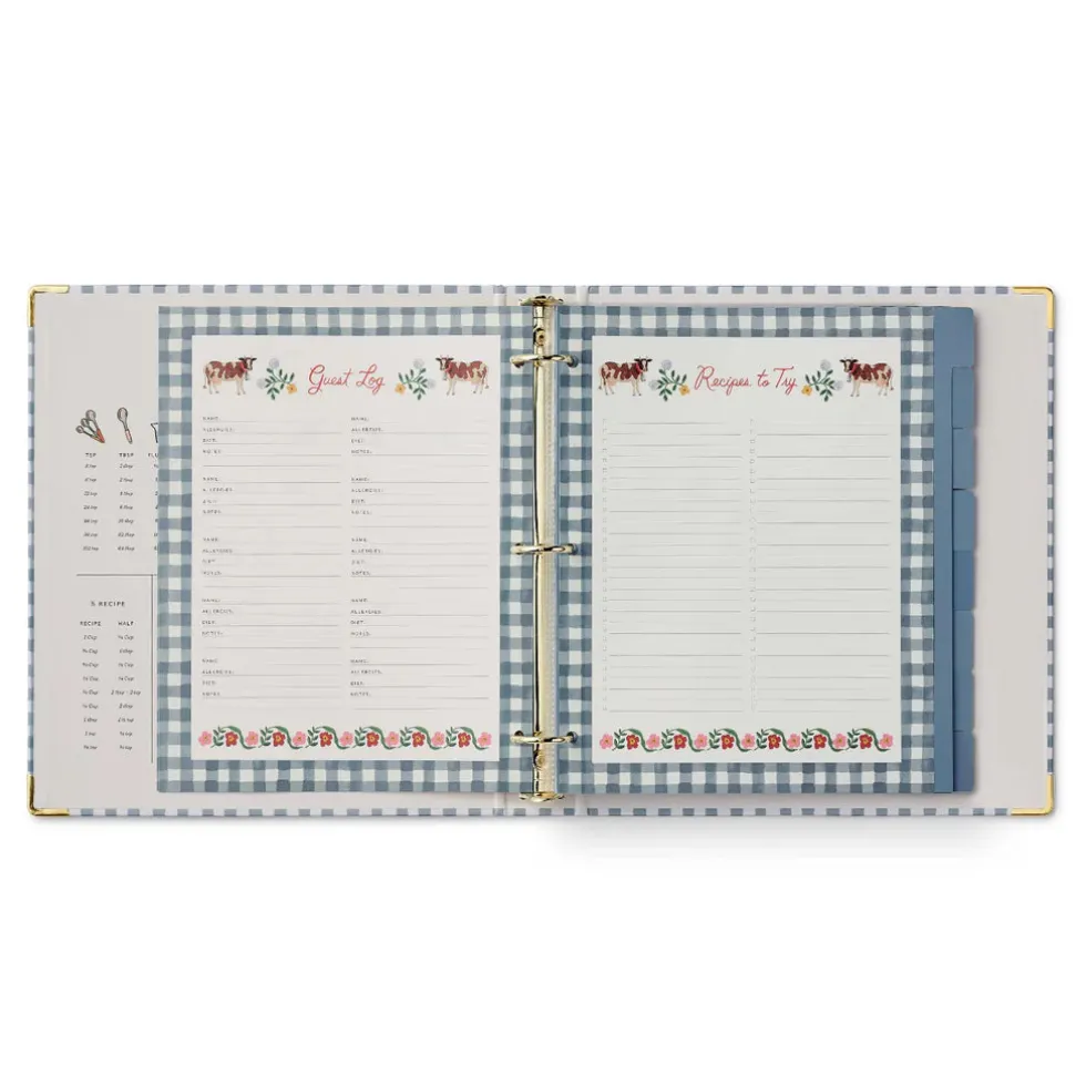 Carpeta anillas Recetario - Home Sweet Home - Rifle Paper Co.