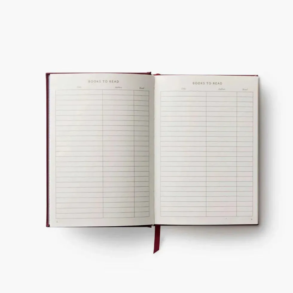 Diario de libros bordado Ladies Night Book Club - Rifle Paper Co