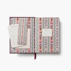 Diario de libros bordado Ladies Night Book Club - Rifle Paper Co