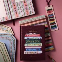 Diario de libros bordado Ladies Night Book Club - Rifle Paper Co