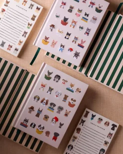 Diario personal bordado Gatos - Rifle Paper