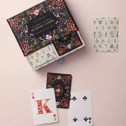 Estuche con 2 barajas de cartas Luxembourg - Rifle Paper
