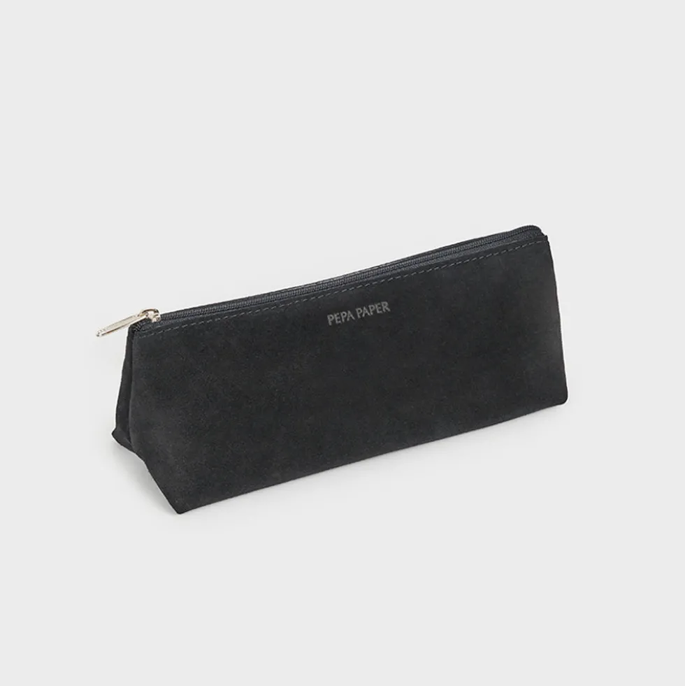 Estuche triangular ante