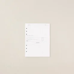 Hojas con Puntos · Recambio agenda anillas