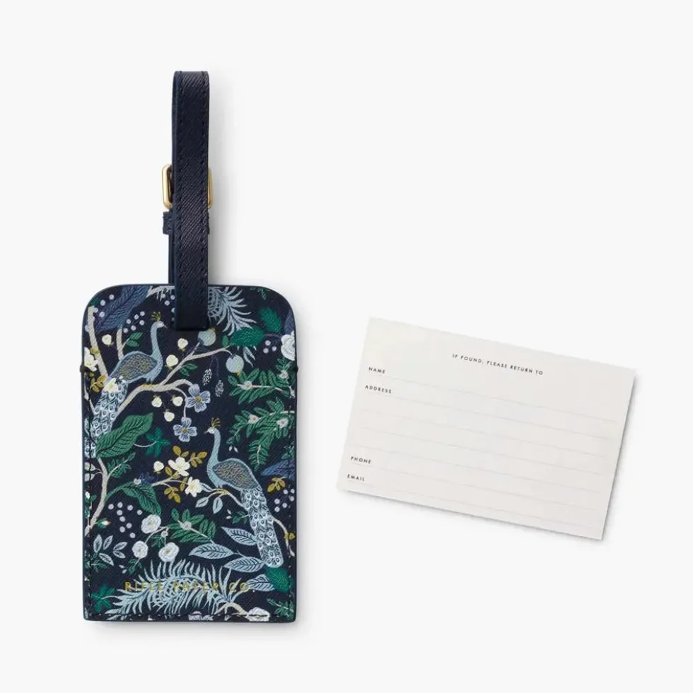Identificador Equipaje Peacock - Rifle Paper Co.