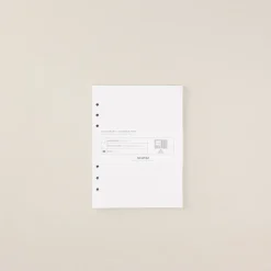 Información de Asignaturas · Recambio agenda anillas