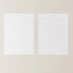 Ingresos y Gastos · Recambio agenda anillas