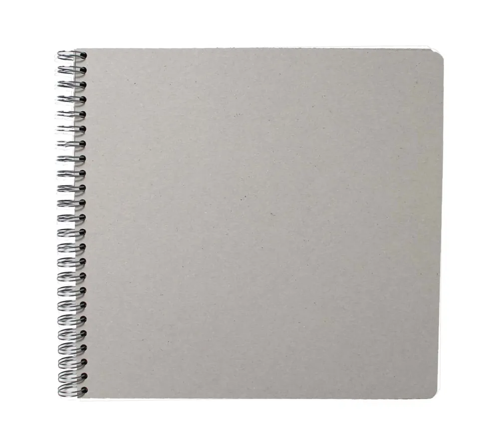 Álbum cartón gris wyro cuadrado pequeño