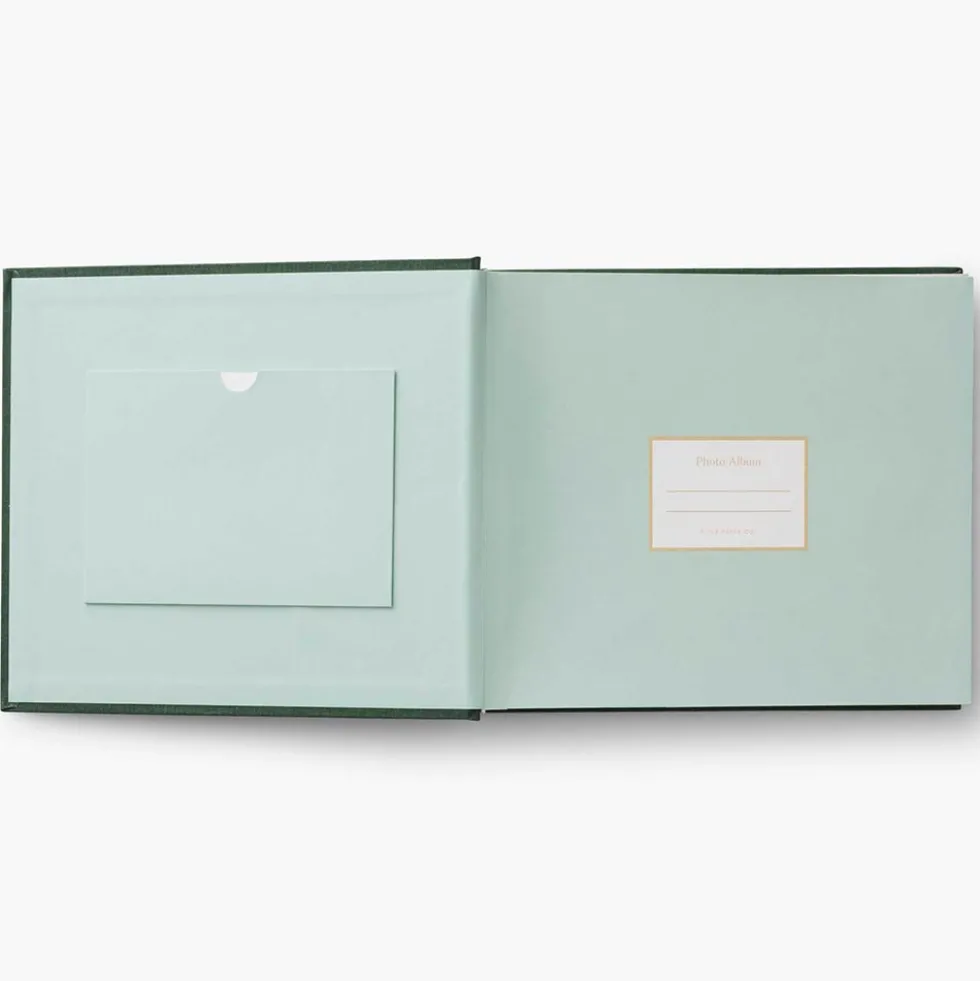 Álbum de fotos con cubierta bordada Menagerie - Rifle Paper co.