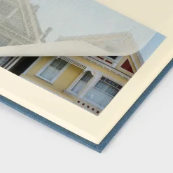 Álbum de fotos vertical interior ivory