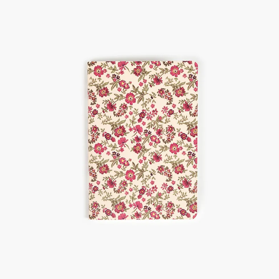 Libreta Grapada A6 36 hojas - Floral Roses