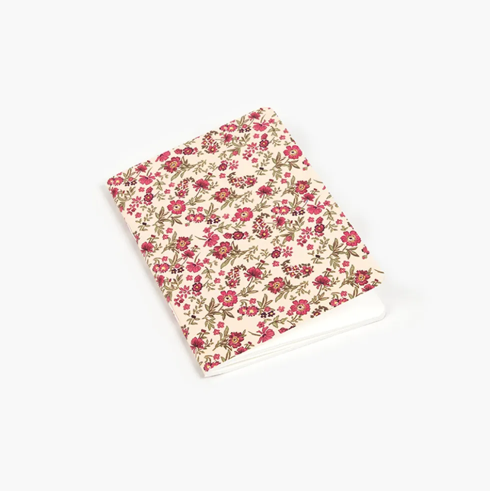 Libreta Grapada A6 36 hojas - Floral Roses