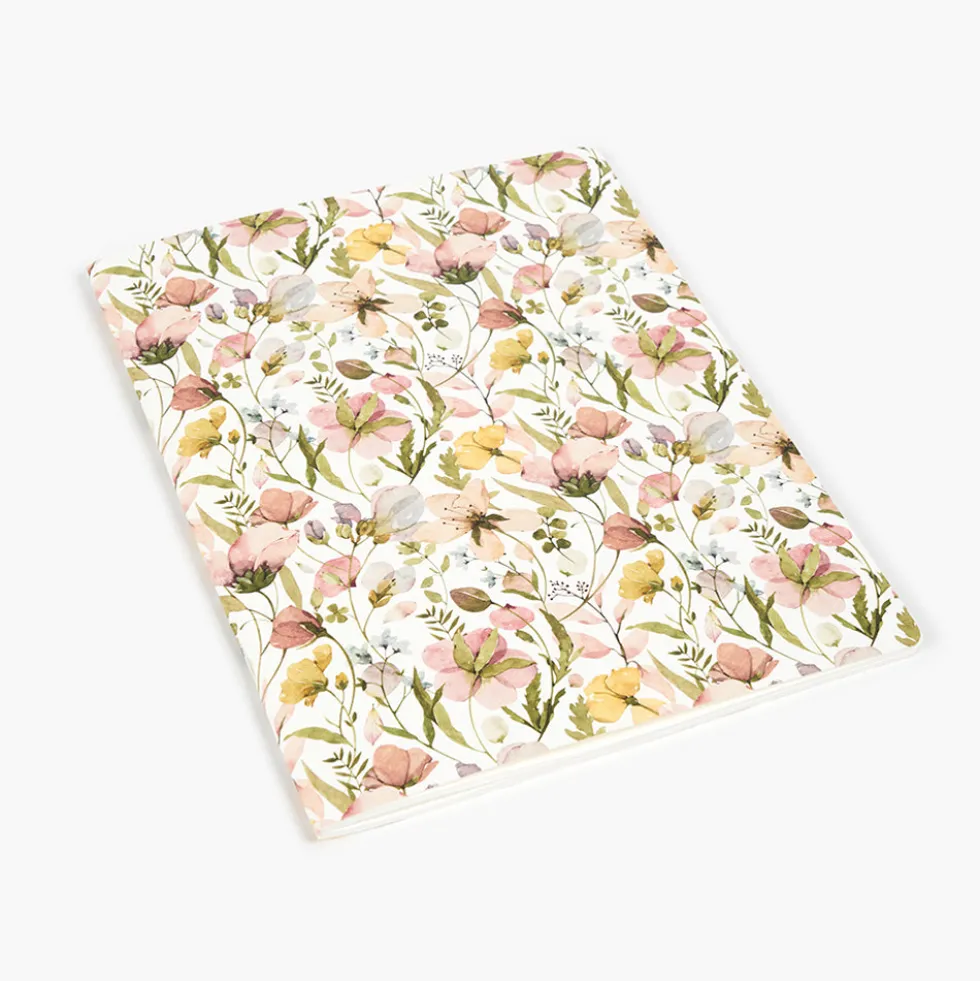 Libreta Grapada A4 36 hojas - Spring Flowers