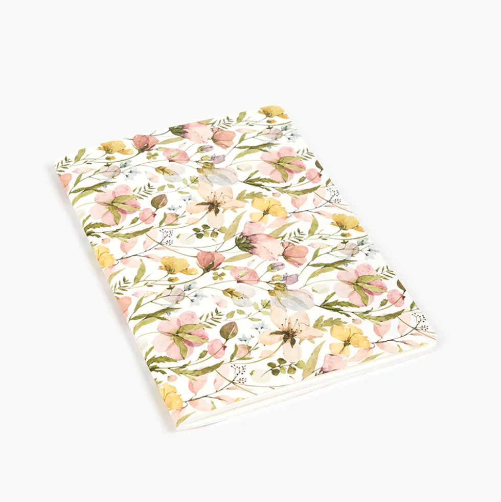 Libreta Grapada A5 36 hojas - Spring Flowers